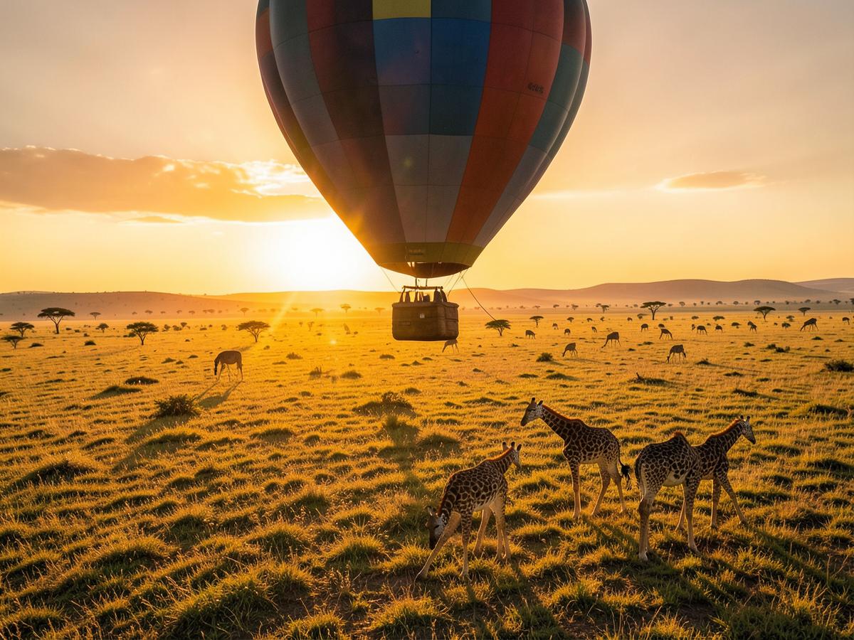 Balloon over the Serengeti